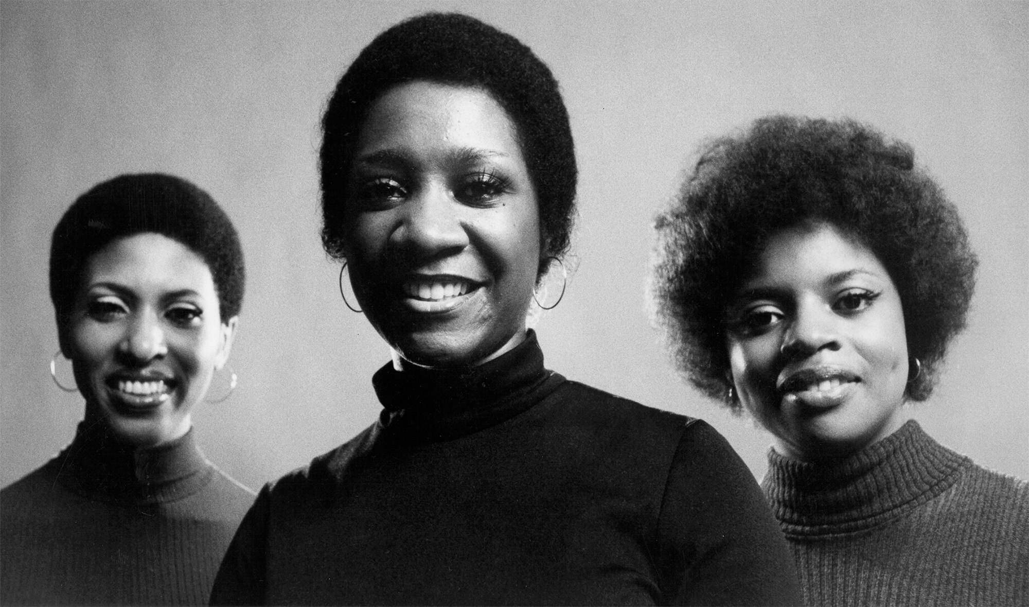 Promo photo of Labelle for Laura Nyro and Labelle’s 1971 album Gonna Take a Miracle. Photo via Michael Ochs Archives/Getty Images.